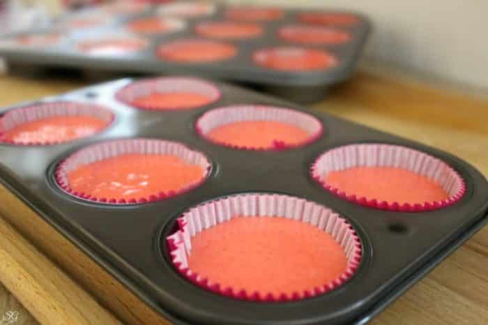 Valentine's Day M&M's Strawberry Cupcakes Baking Cupcakes with M&M's® Strawberry