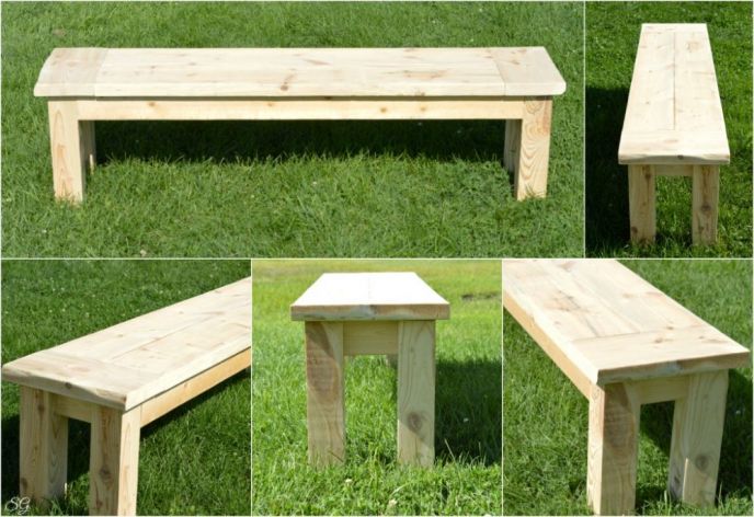 Rustic DIY Seating Bench for Home Decor, Easy DIY Seating Bench Tutorial