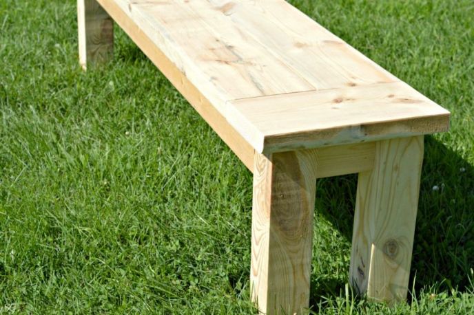 Rustic DIY Seating Bench for Home Decor, Easy DIY Hallway Bench