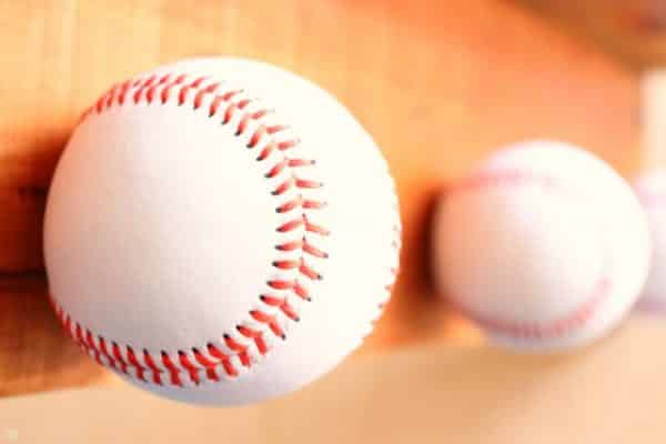 Baseballs to make Baseball Hat Rack