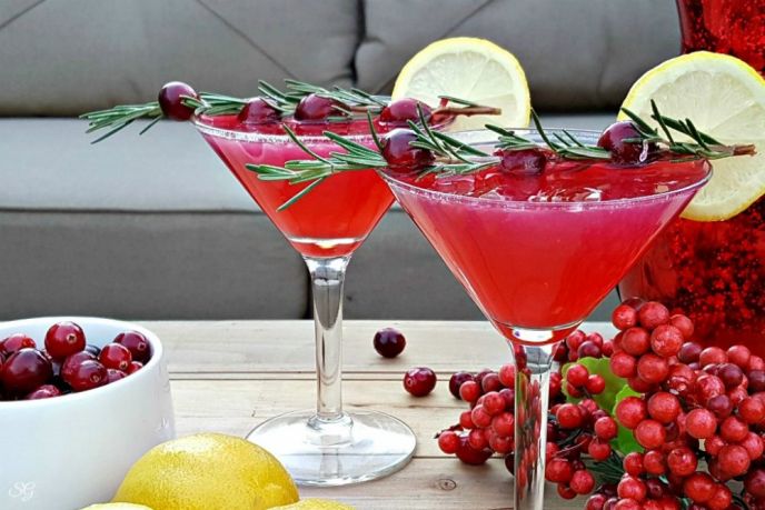 Cranberry Lemon Drop Drink Recipe