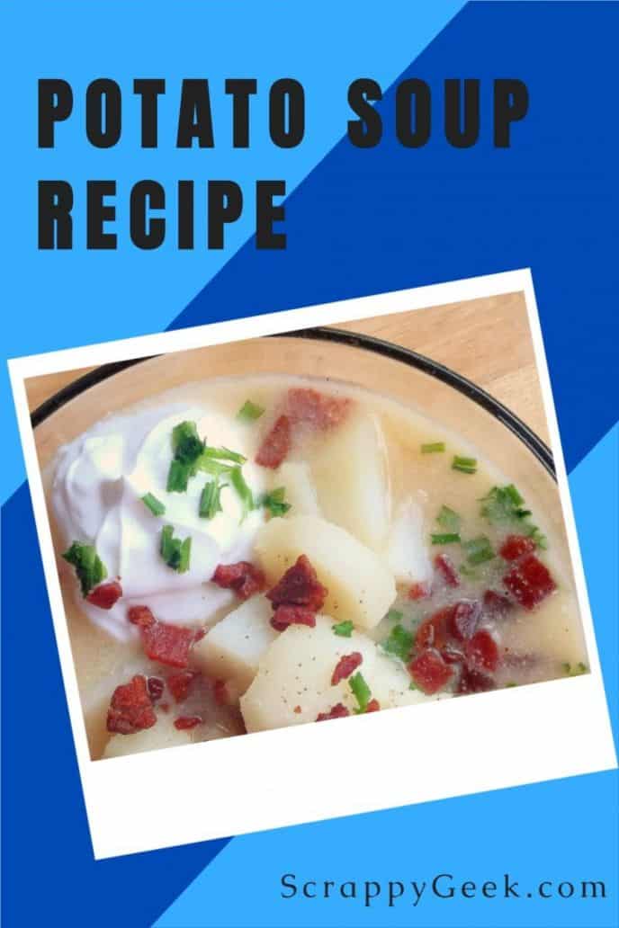 Potato soup recipe with delicious ingredients