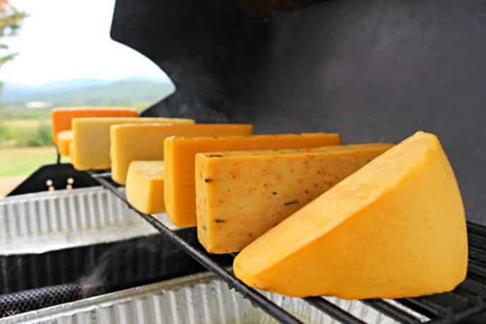 Smoked Cheese On A Grill - An Easy How To Tutorial!, Cold Smoked Cheese! Easy directions for cold smoked cheese on the barbecue grill. Learn how to cold smoke cheese.