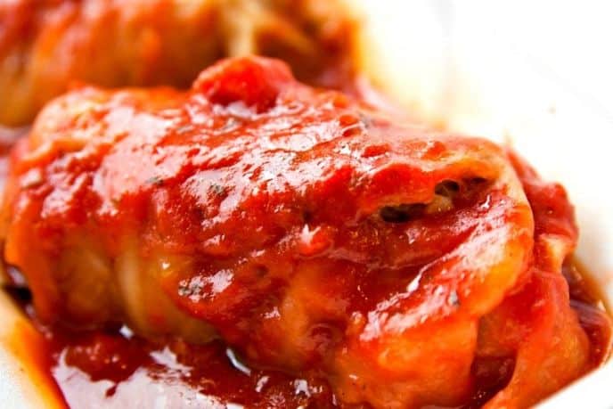Delicious stuffed cabbage recipe for the entire family to make. Easy family meal that is healthy too! #cabbage #stuffedcabbage #recipes #familymeals #meals #delicious