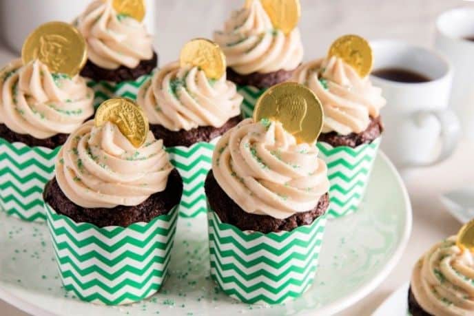 St. Patrick's Day Dessert - Chocolate Beer Cupcakes Recipe
