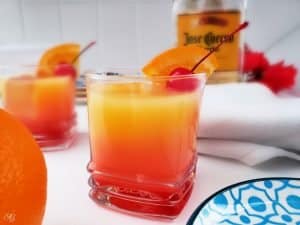 How to make tequila sunrise drink