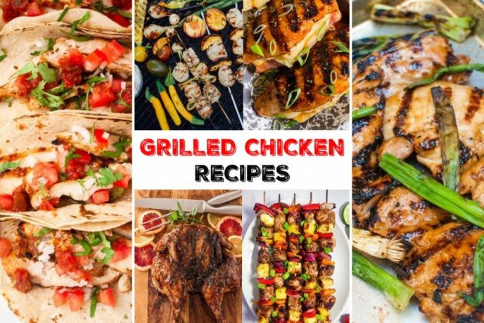 Grilled chicken recipes. A list of the best grilled chicken recipes to try!