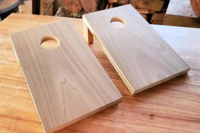Tabletop Cornhole Boards | Scrappy Geek