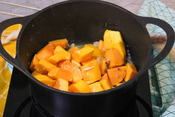How to Make Pumpkin Soup from Scratch Pumpkin Chunks for Pumpkin Soup